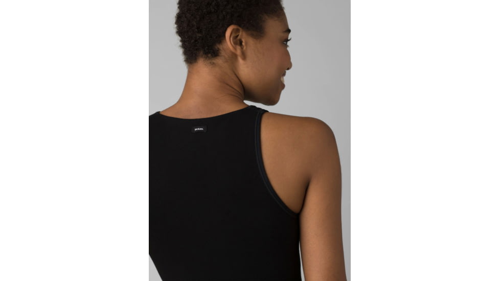 prAna Sopra Seamless Crop Top - Womens, Black, Small, 1970341-001-S