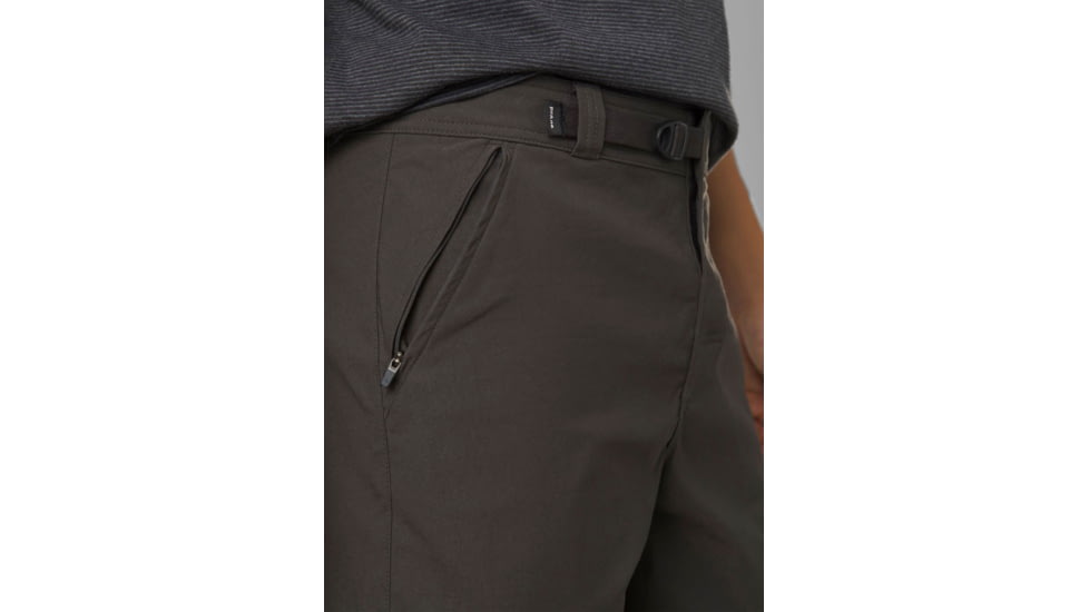 prAna Stretch Zion Hybrid Short II - Mens, Dark Iron, 32, 1972541-020-07-32
