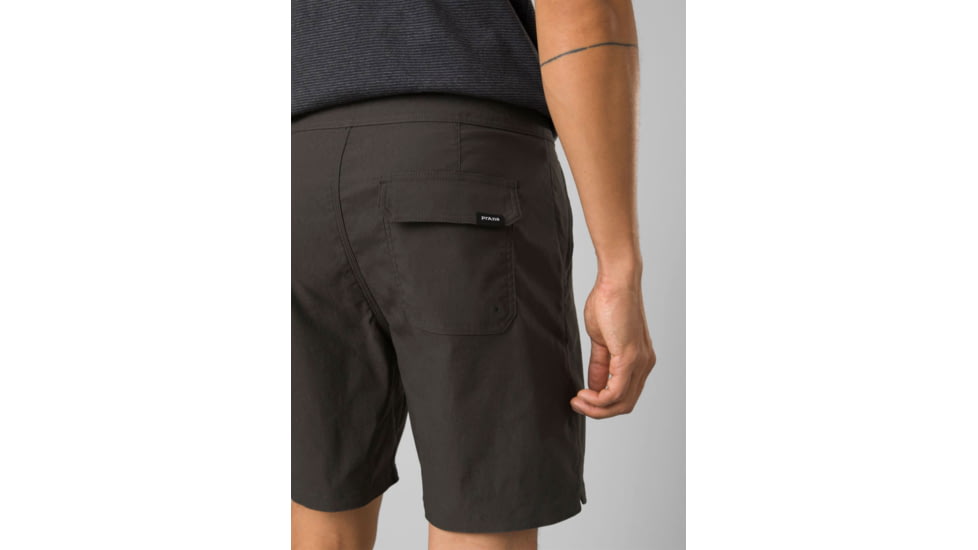 prAna Stretch Zion Hybrid Short II - Mens, Dark Iron, 32, 1972541-020-07-32