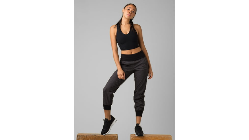 prAna Summit Jogger Pants, Charcoal Heather, XSmall, 1963671-001-RG-XS