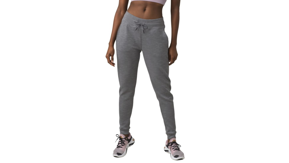 prAna Sunrise Jogger Pants - Womens, Heather Grey, Small, 1963871-020-RG-S