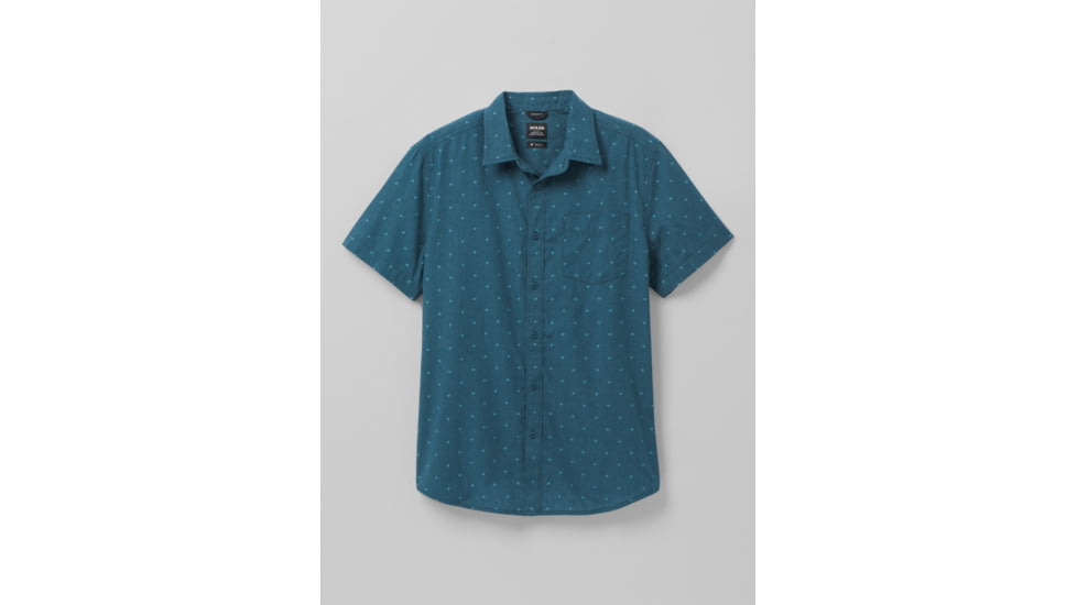 prAna Tinline Shirt - Mens, Bluefin Water, XL, 1968791-400-ST-XL