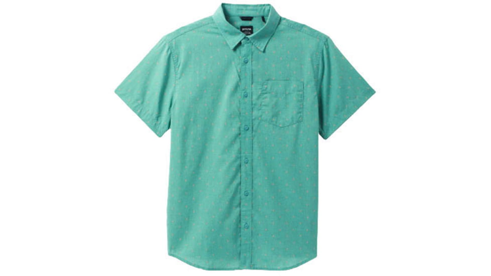 prAna Tinline Shirt - Mens, Cove Cactus, Medium, 1968791-401-ST-M