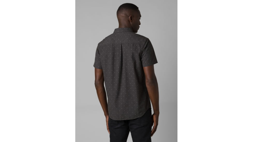 prAna Tinline Shirt - Mens, Dark Iron Earth, S, 1968791-020-ST-S