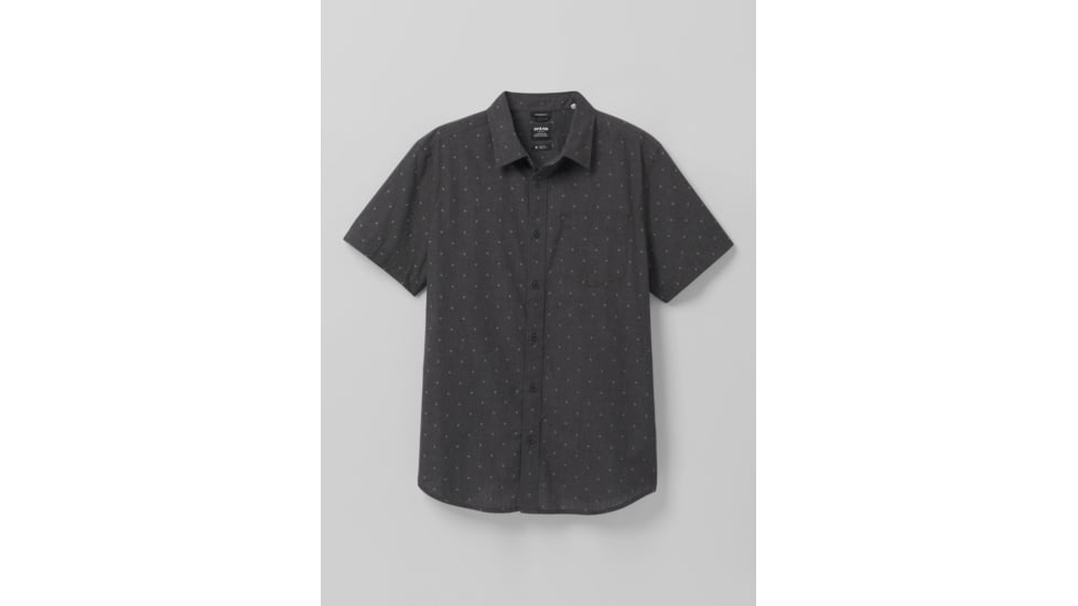 prAna Tinline Shirt - Mens, Dark Iron Earth, S, 1968791-020-ST-S