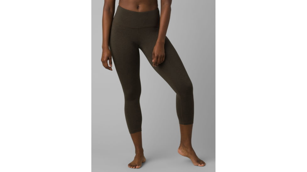 prAna Transform Capri Pants, Camel Heather, Medium, 1965721-200-M