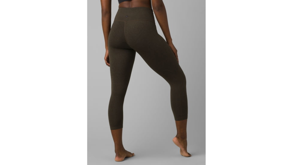 prAna Transform Capri Pants, Camel Heather, Medium, 1965721-200-M