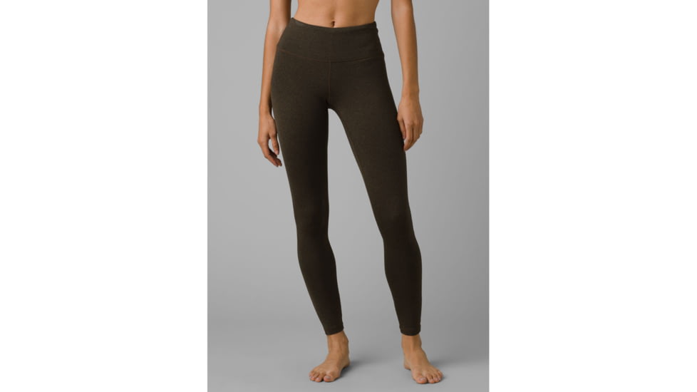 prAna Transform Legging Pants, Camel Heather, Large, 1963691-200-RG-L
