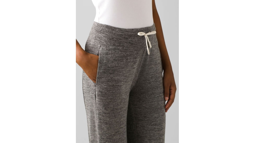 prAna Unwind Lounge Pant - Women's, Small, Charcoal Heather, 1967611-020-S