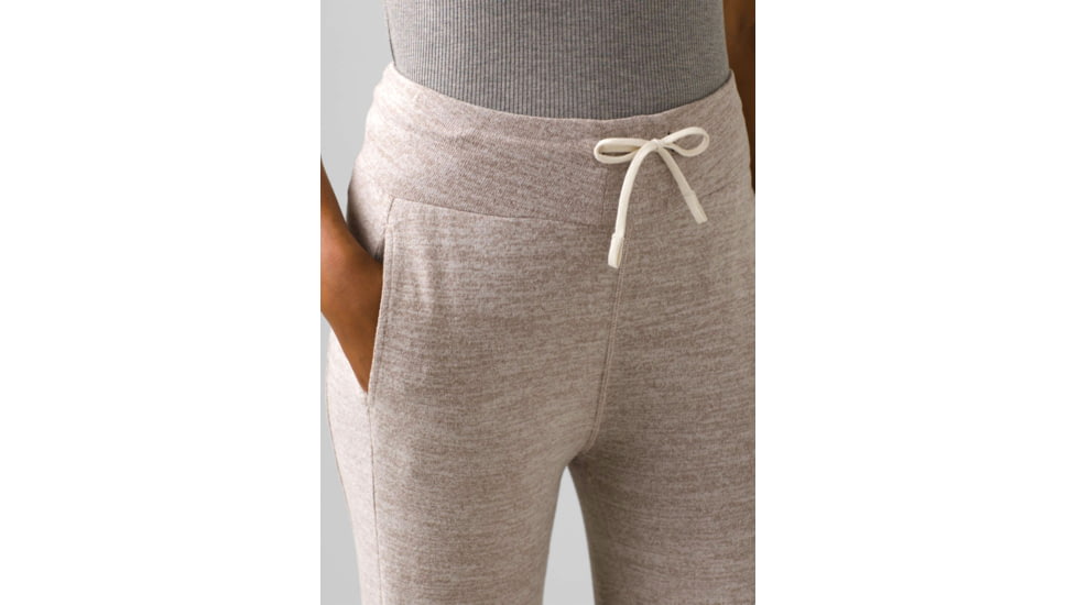 prAna Unwind Lounge Pant - Women's, Small, Oatmeal Heather, 1967611-250-S