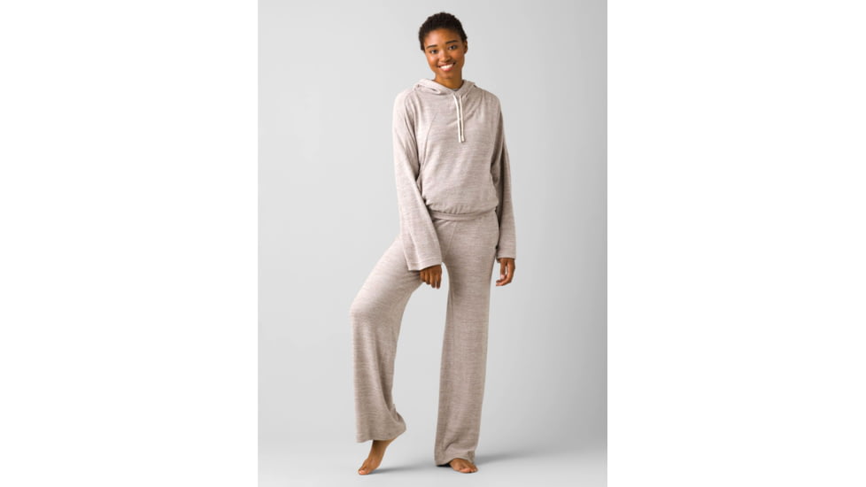 prAna Unwind Lounge Pant - Women's, Small, Oatmeal Heather, 1967611-250-S