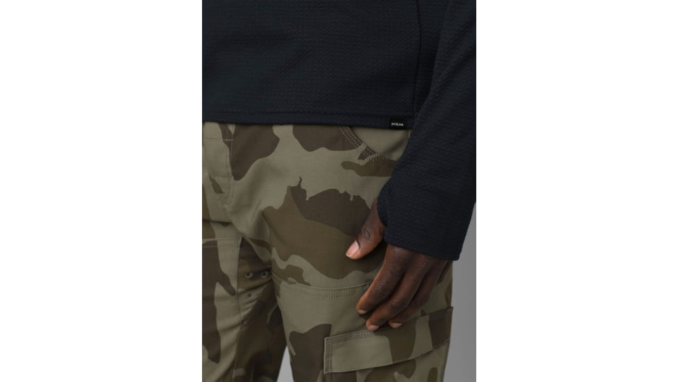 prAna Wensley 1/2 Zip Top - Men's, Medium, Black, 1968101-001-SL-M