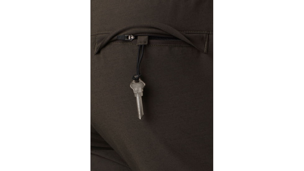 prAna West Edge Jogger Pants, Black Olive Heather, Medium, 1963701-300-30-M