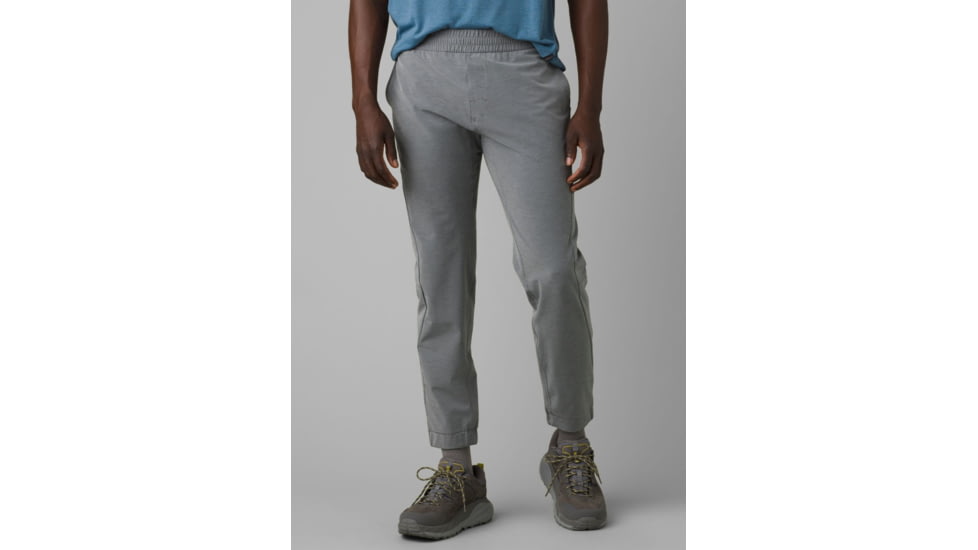 prAna West Edge Jogger Pants, Heather Grey, XLarge, 1963701-020-30-XL