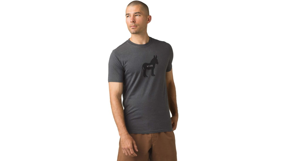 prAna Wise Ass Journeyman Shirt - Mens, Charcoal Heather, M, 1966321-001-M