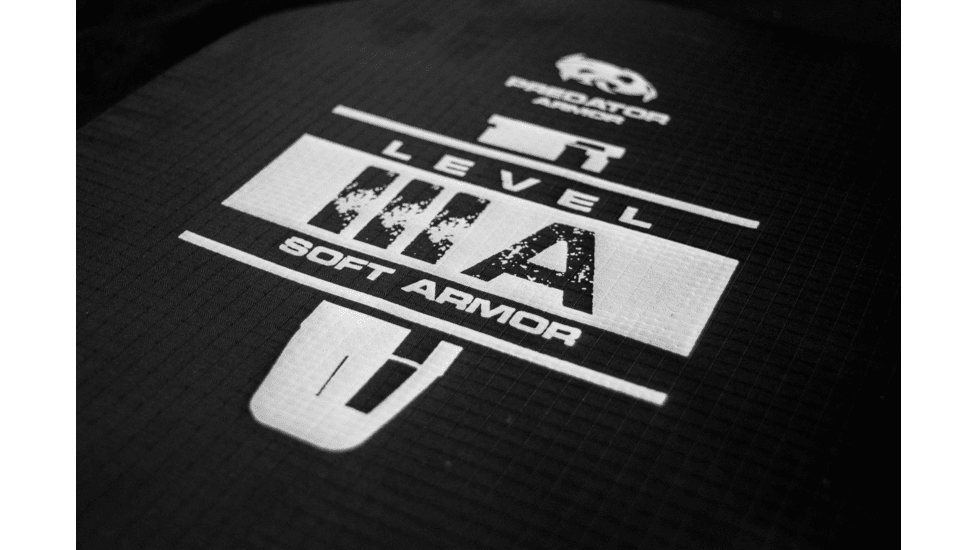Predator Armor Level IIIA Soft Armor, 10x12, BA-3ASFT