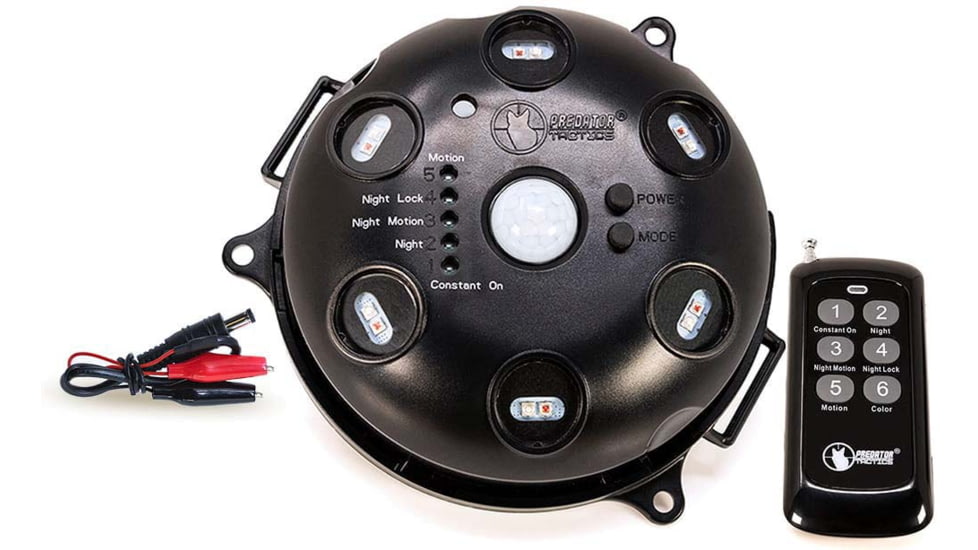 Predator Tactics Owl-Eye Hog Feeder Light, Black, 97510