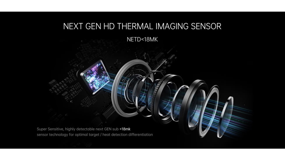 Predator Thermal Optics Matrix LRF 1.5-12x15mm Thermal Monocular