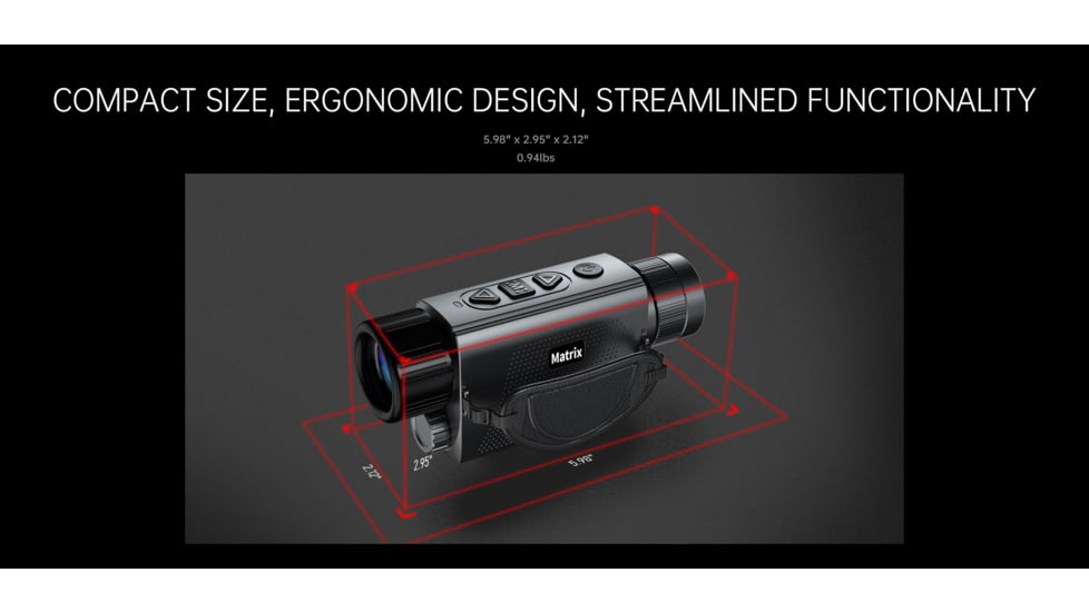 Predator Thermal Optics Matrix 1.5-12x15mm Thermal Monocular