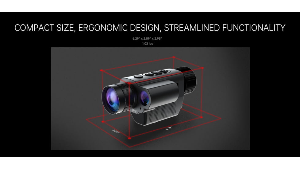 Predator Thermal Optics Matrix LRF 1.5-12x15mm Thermal Monocular