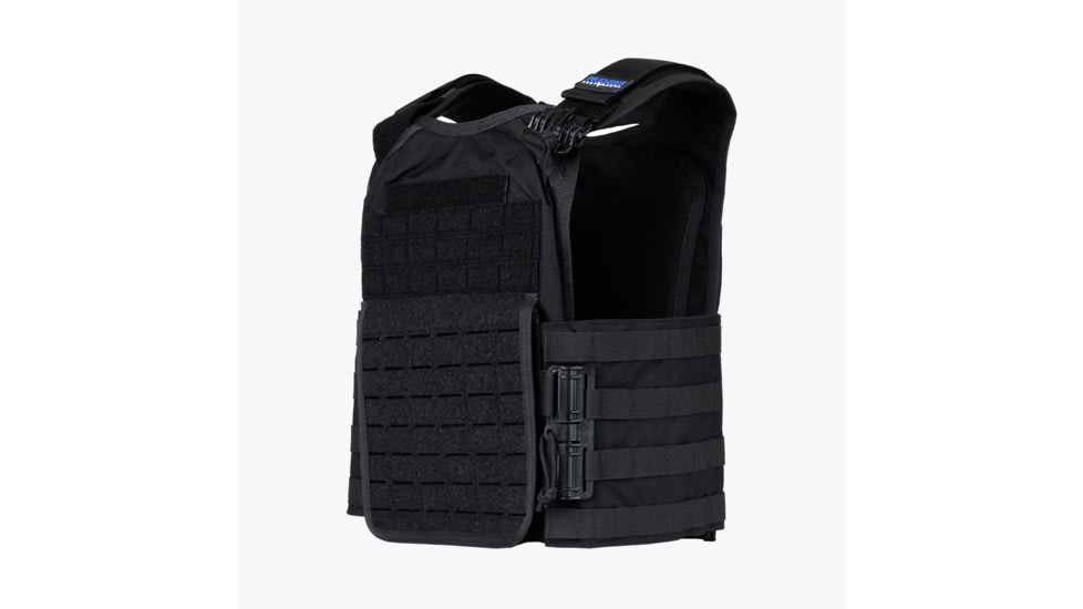 Premier Body Armor Core Mission Plate Carrier, Universal Fit, Black, 10x12 inch, CMPC-BLK-DLR