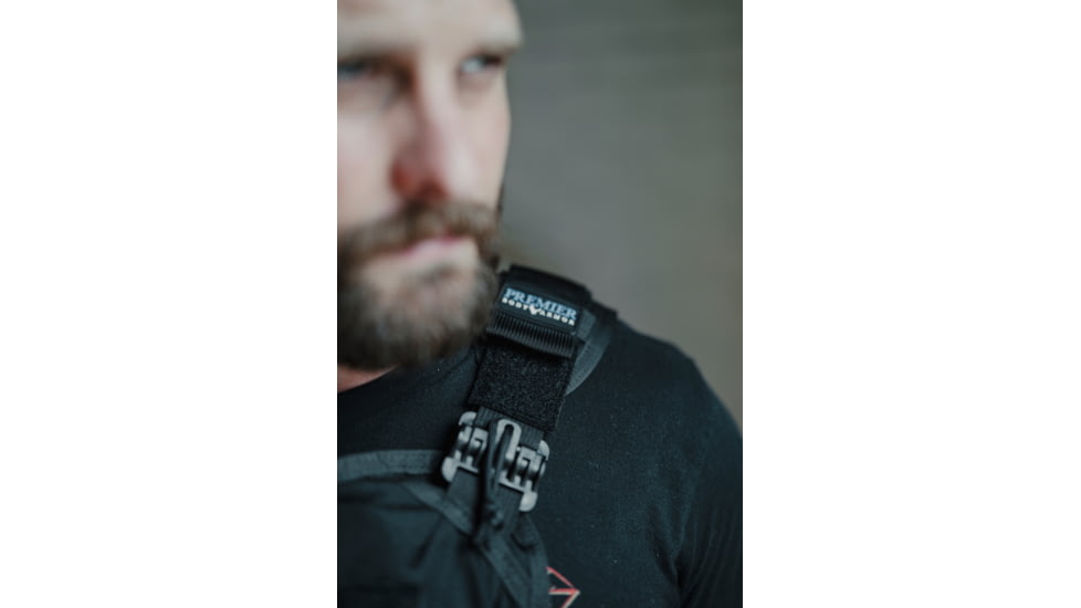 Premier Body Armor Core Mission Plate Carrier, Universal Fit, Black, 10x12 inch, CMPC-BLK-DLR