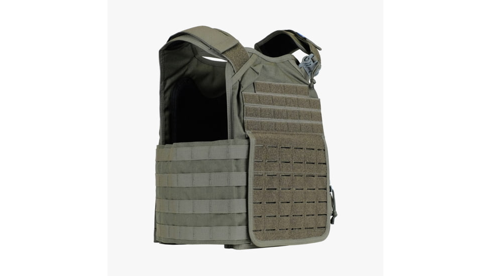 Premier Body Armor Core Mission Plate Carrier, Universal Fit, Ranger Green, 10x12 inch, CMPC-RG-DLR