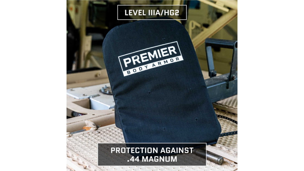 Premier Body Armor Eberlestock Bando Bag Level IIIA 500 Denier Cordura Insert, Black, Extra Large, BPP-9183