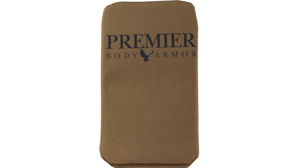 Premier Body Armor Haley Strategic Partners Flat Pack Level IIIA Bulletproof Backpack Insert, Flat Dark Earth, 7.25 x 12.25, BPP-9066