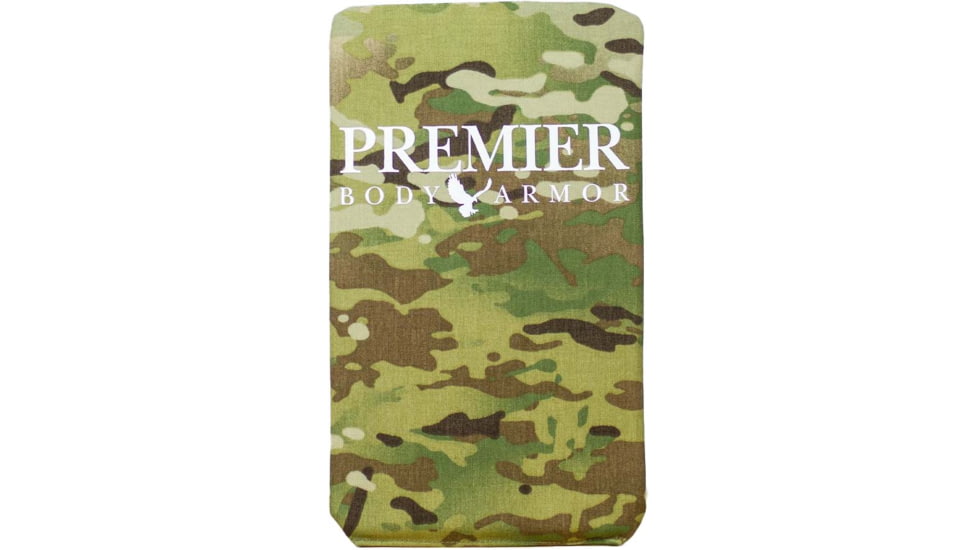 Premier Body Armor Haley Strategic Partners Flat Pack Level IIIA Bulletproof Backpack Insert, MultiCam, 7.25 x 12.25, BPP-9068