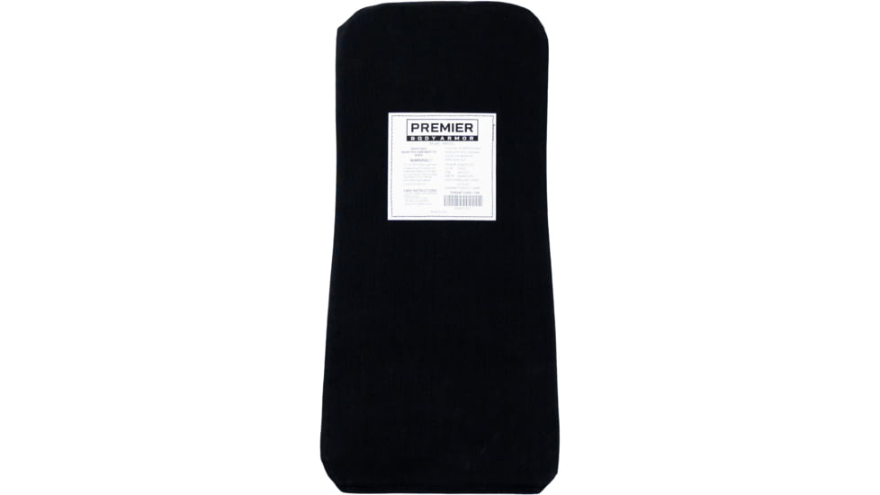 Premier Body Armor Level IIIA Insert, Vertx Long Walk 15 L, Black, 8.75x18in, BPP-9165