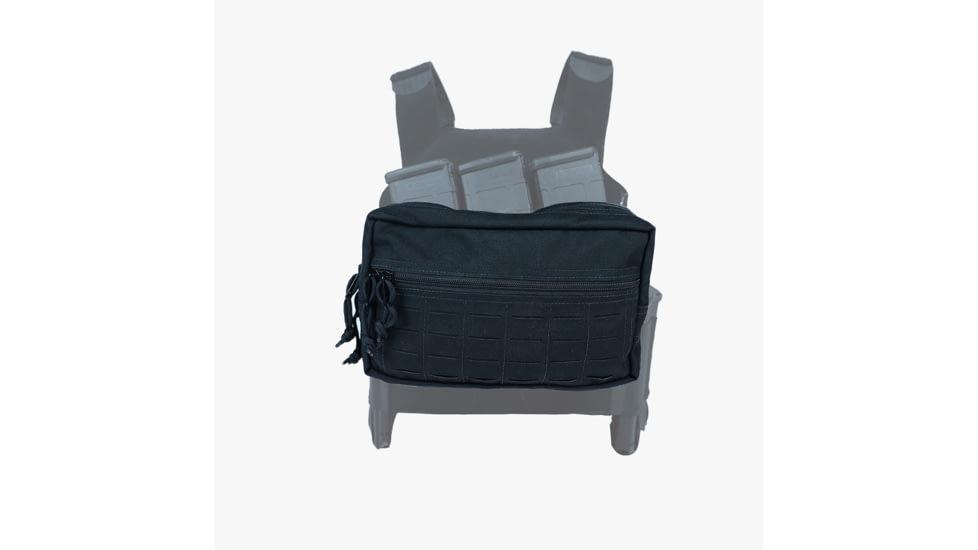 Premier Body Armor Medical/Admin/Assault Pouch, Black, 12x6 inch, MAAP-BLK