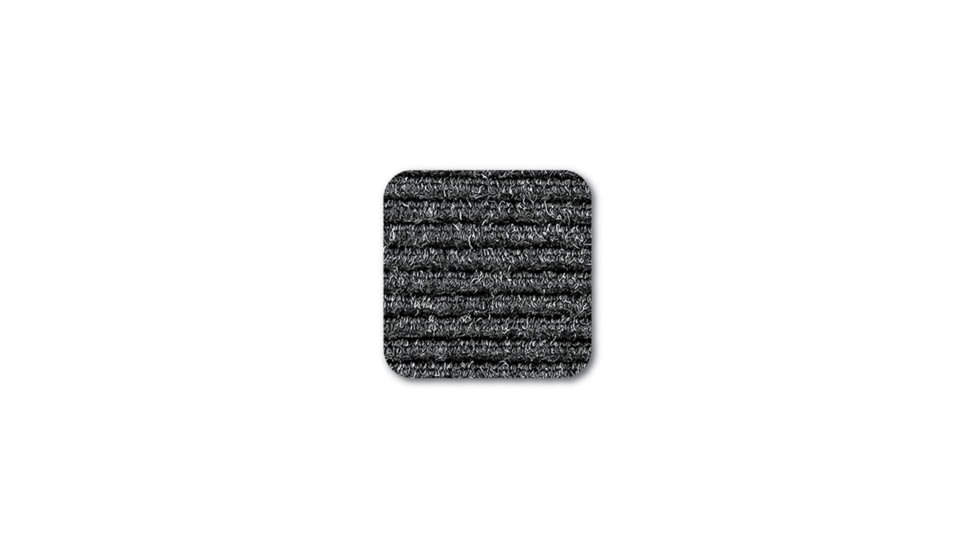 Prest-O-Fit 5-3090 Decorian Step Huggers RV Landing Step Rug - 10in x 23.5in, Black Granite, 32994