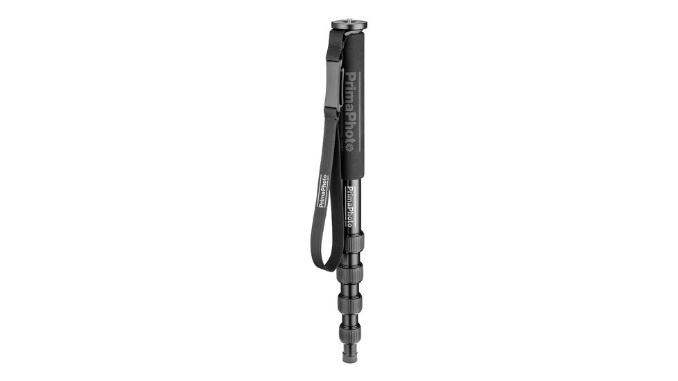 Monopod w/Rubber Foot &amp; Spike, Black