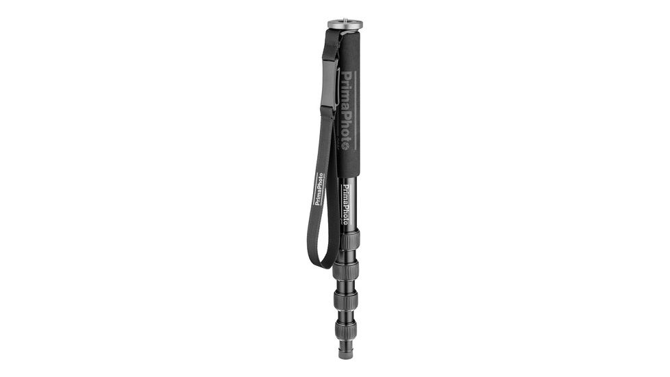 Monopod w/Rubber Foot &amp; Spike, Silver