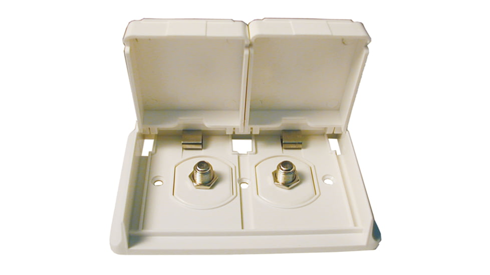 Prime Products 08 6301 Duplex Exterior TV Receptacle, 44044/112.1189