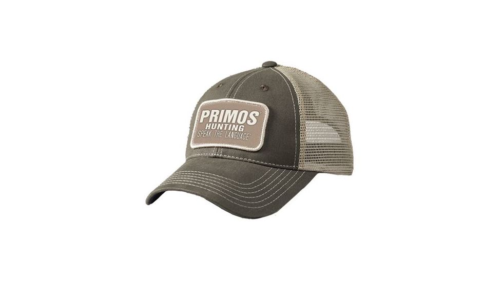 Primos Charcoal Logo Cap w/Mesh Back 58686