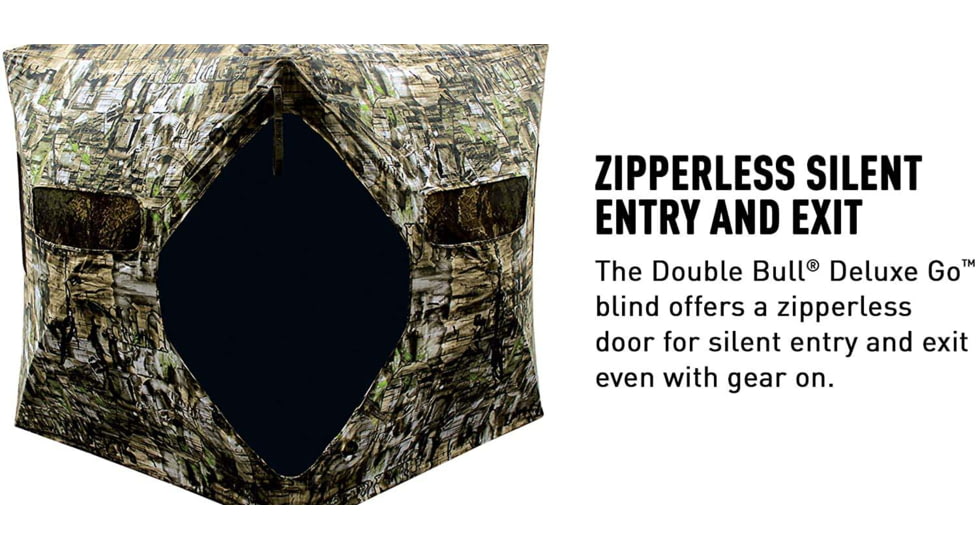 Primos Hunting Double Bull Deluxe GO Blind, Camo, 65156