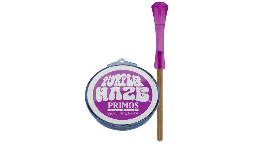 Primos Hunting Purple Haze Crystal Pot, Trap Turkey Call 260
