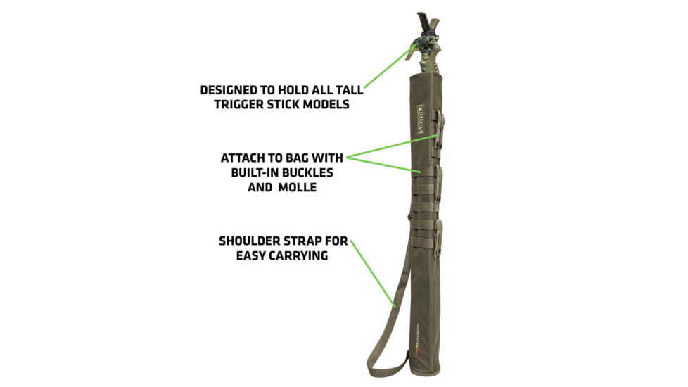 Primos Hunting Scabbard for Gen 3 Trigger Sticks, Tall, Coyote Tan, 65820