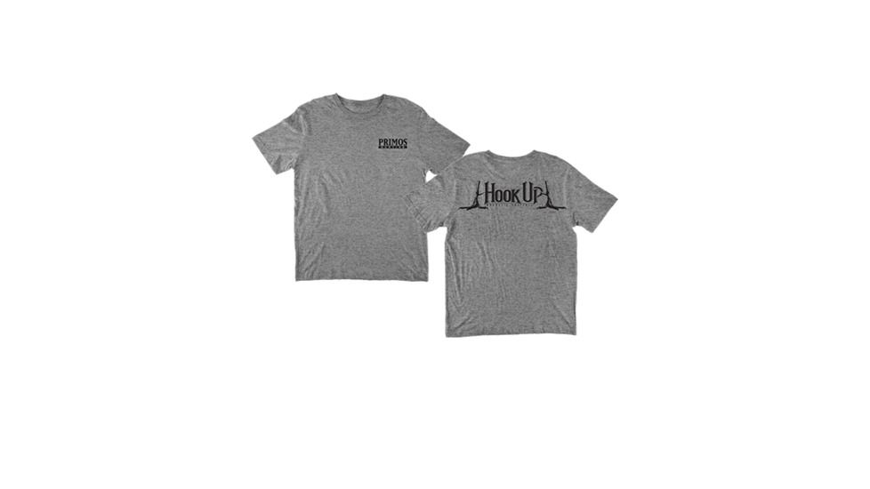 Short Sleeve Hook Up T-Shirt, Heather, Medium