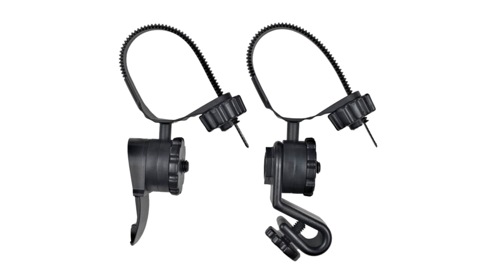 Princeton Tec Hard Hat Light Mounts - Black 71927