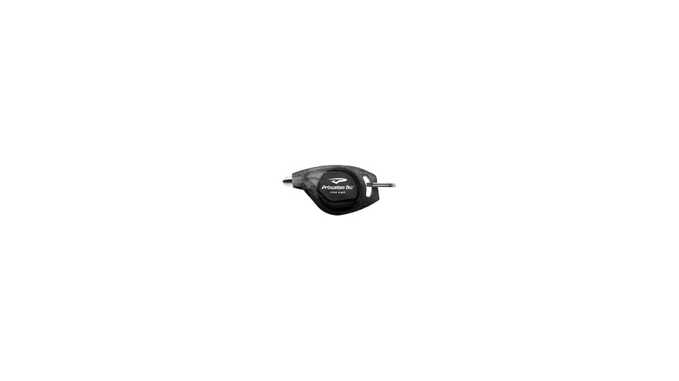 Princeton Tec Pulsar LED Compact Light, Translucent Black w/ Red LED, P-3-BK