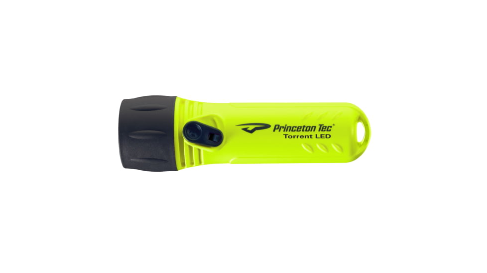 Princeton Tec Torrent Flashlights, White Bulb, 500 Lumens, Neon Yellow, T500-NY