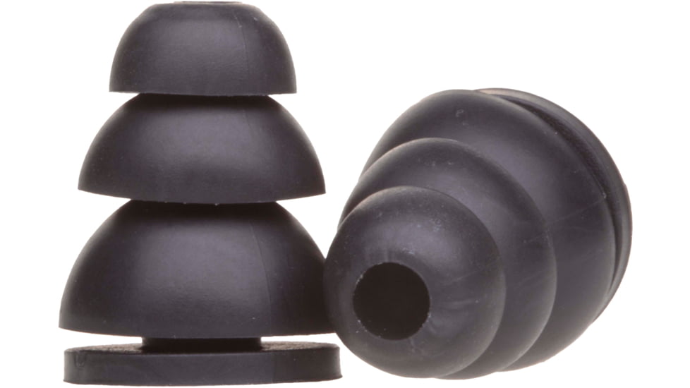 Pro Ears Audiomorphic Ear Plugs, Black, Large, PEAPLB