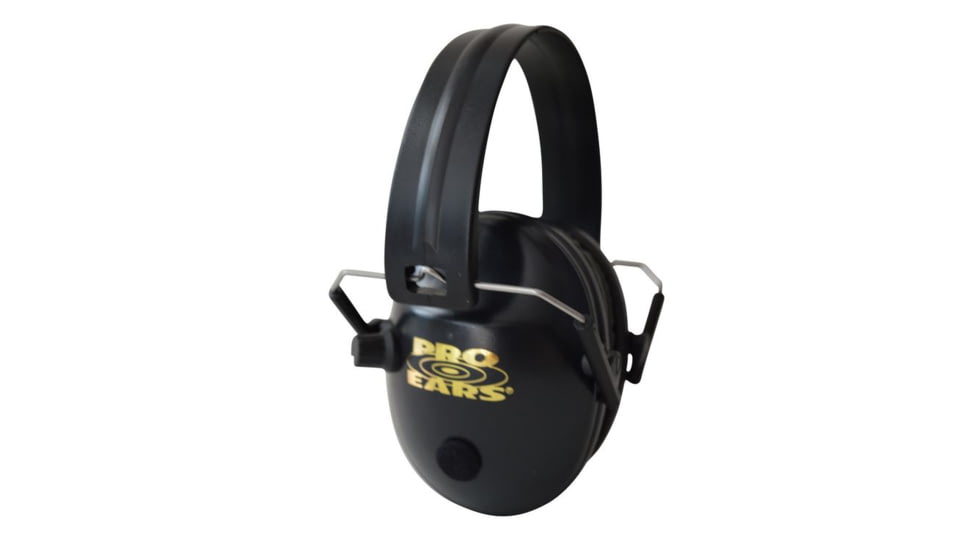 Pro-Ears Pro 200 NRR 19 Shooting Hearing Protection - Black, Over the Head Model