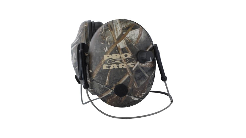 Pro-Ears Pro 200 NRR 19 Shooting Hearing Protection - Max 5 Camo,Behind Head Headband Model P200M5BH