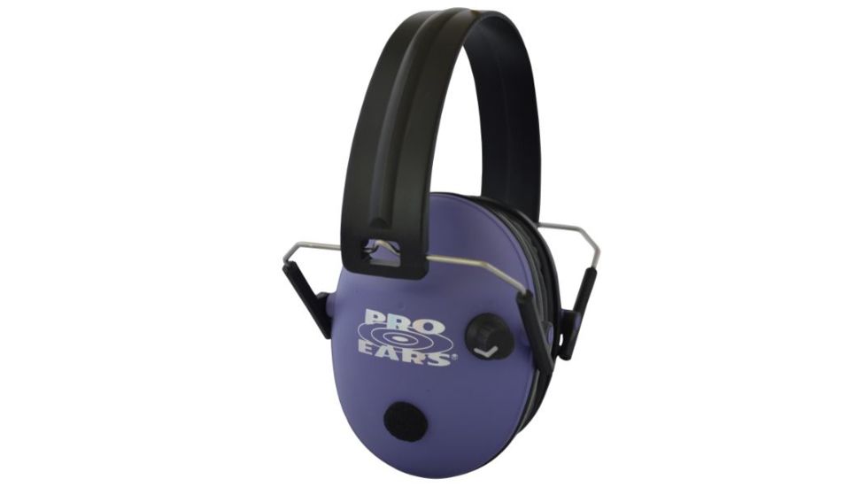 Pro-Ears Pro 200 NRR 19 Shooting Hearing Protection - Purple,Over the Head Model P200PU