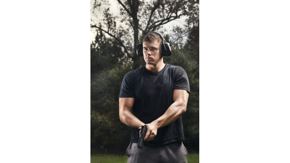 Pro Ears Pro Mag Gold Electronic Ear Muffs, 30 dB, Black, GSDPMB