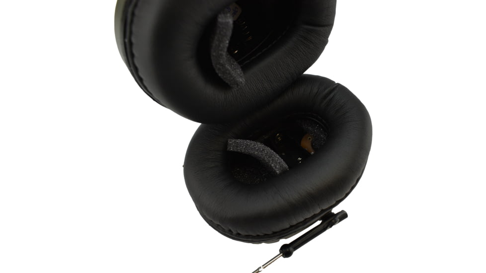 Pro Ears Pro Tac Plus Gold Low Profile, NRR 26 Earmuffs, Behind the Head, Green, GS-PT300-G-BH